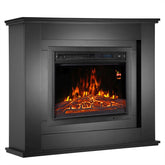 Elektrische kachel - sfeerhaard - Rechthoekig - 2000 Watt - Zwart - Vuureffect